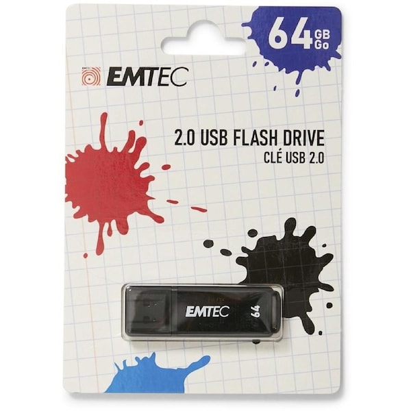 Emtec K100 USB 2.0 64GB - Smoke