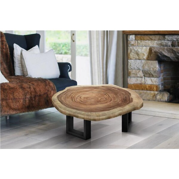 Wood Round Coffee Table, generous 95cm across one of kind 100% unique designed by nature Table 12