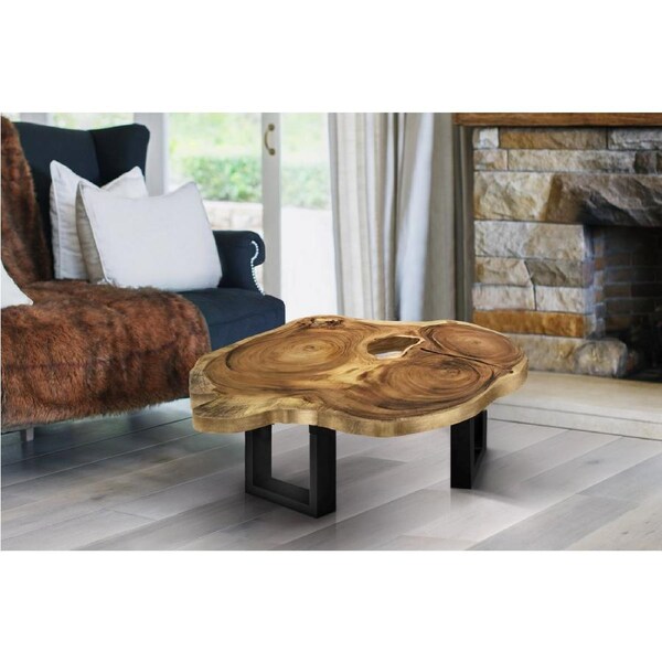 Wood Round Coffee Table, generous 95cm across one of kind 100% unique designed by nature