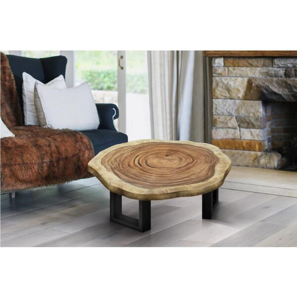 Wood Round Coffee Table, generous 95cm across one of kind 100% unique designed by nature
