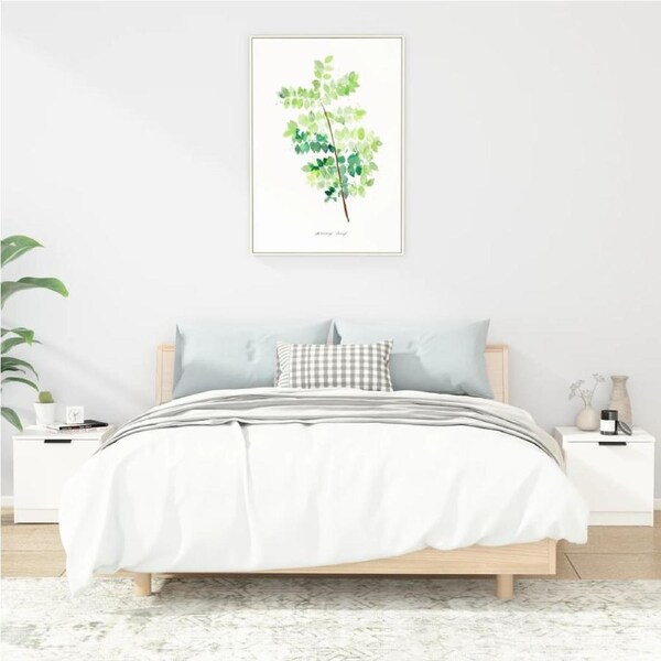 Bedside Cabinets 2 pcs White 40x39x40 cm vidaXL
