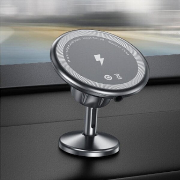 Magnetic Dashboard Car Mount Compatible with MagSafe Case- Adjustable Phone Holder- Black