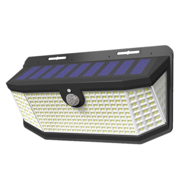 Solar Lights Outdoor, Solar Motion Sensor Security Lights for Garden Patio Yard Deck Pendant Lights- Black