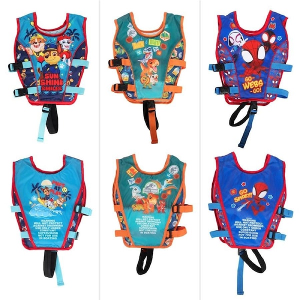 Character Swimming Aid Vest - Assorted*