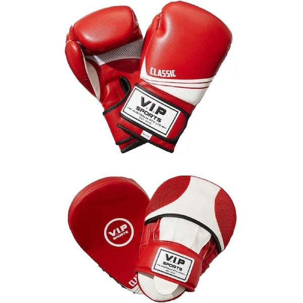 VIP Mens Boxing Combo Set - Red