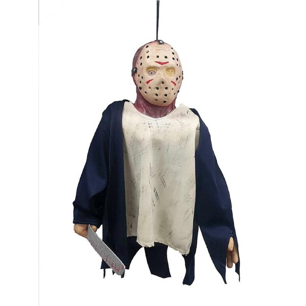 Warner Bros Jason Vorhees Hanging Puppet Friday 13th Horror Halloween Decor