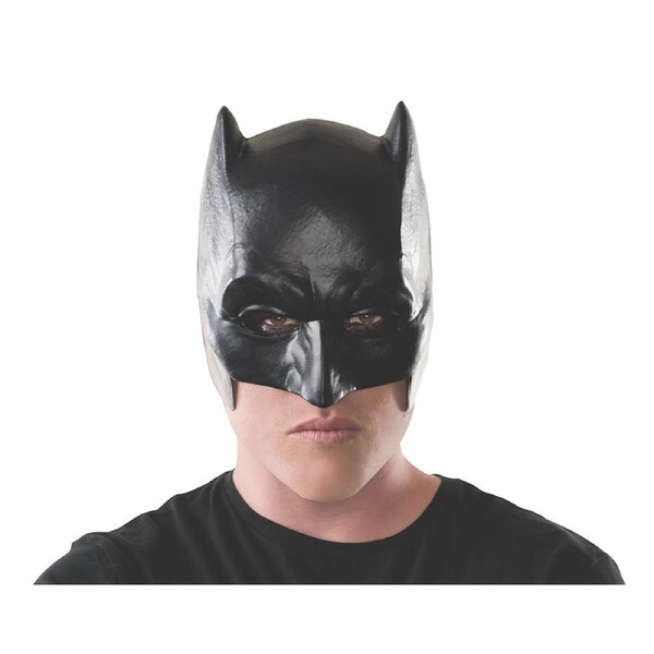 DC Comics Batman Dawn Of Justice 1/2 Mask Superhero Dress Up Adult Mens Costume