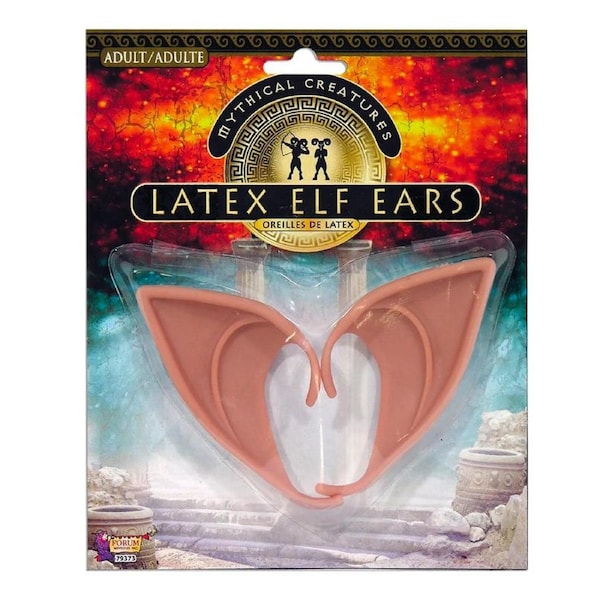 Forum Novelties Elf Fairy Goblin Ears Pair Halloween Party Costume Latex Flesh