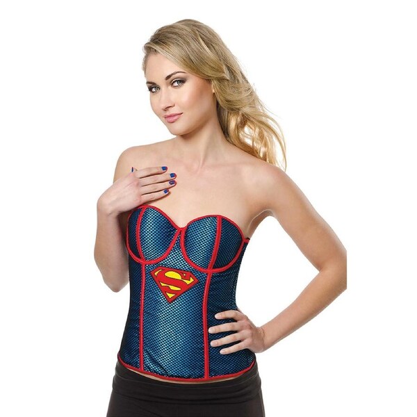 DC Comics Supergirl Nail Art Stickers Decal Kit Superhero Costume Accessory