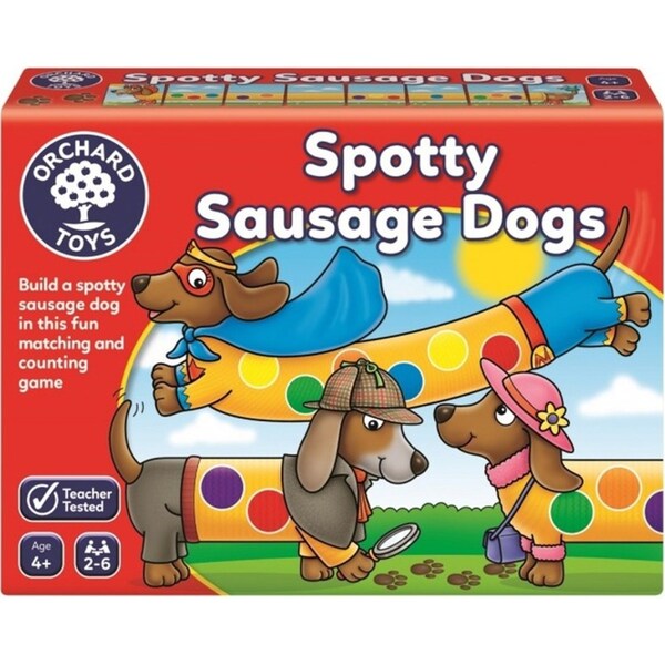 Orchard Toys Memory Game Spotty Sausage Dogs Cards Set Kids Educational Toy 4y+