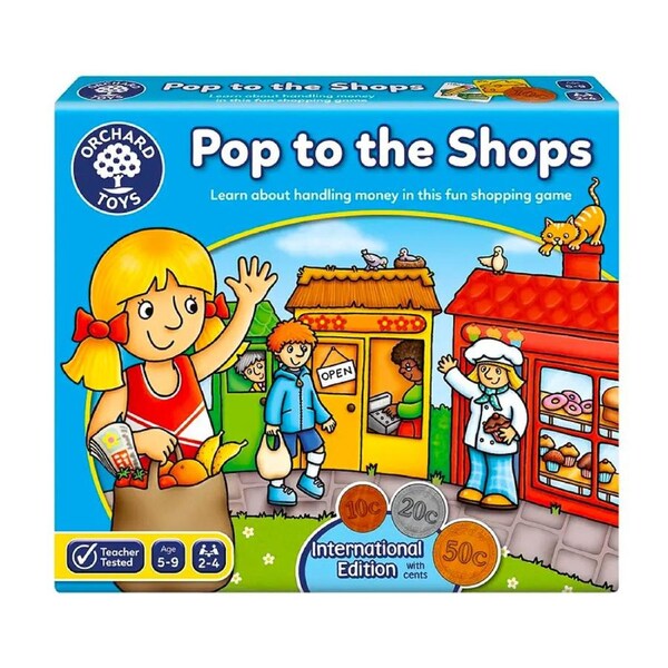 Orchard Toys Board Memory Game Pop to the Shops Kids/Children Educational Toy 5+