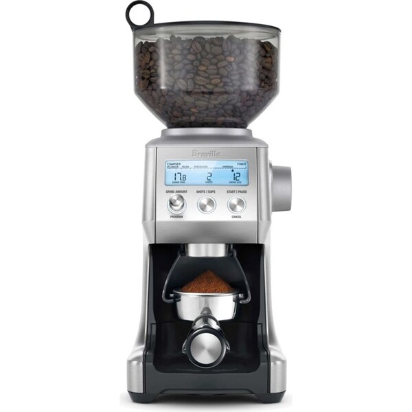 Breville The Smart Grinder Pro Electric Coffee Brewer Machine Stainless Steel