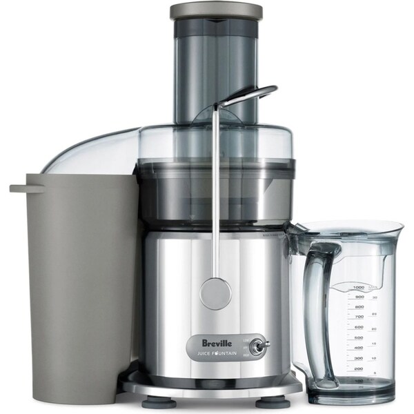 Breville The Juice Fountain Plus Fruit/Vegetable/Soup Juicer/Blender Kitchen Set