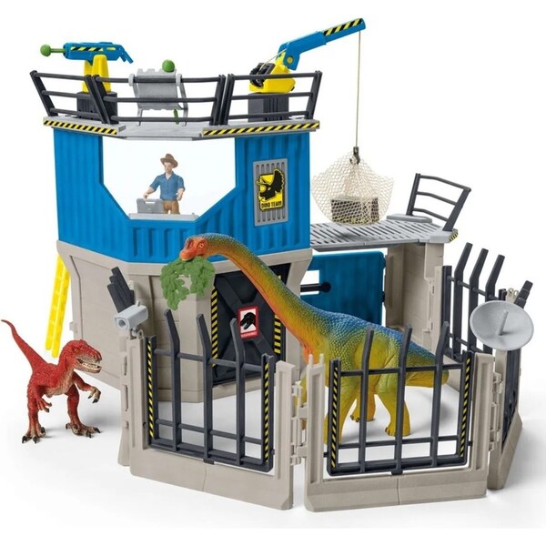 Schleich Large Dinosaur Figure Research Station Set Kids/Children 4y+ Play Toy