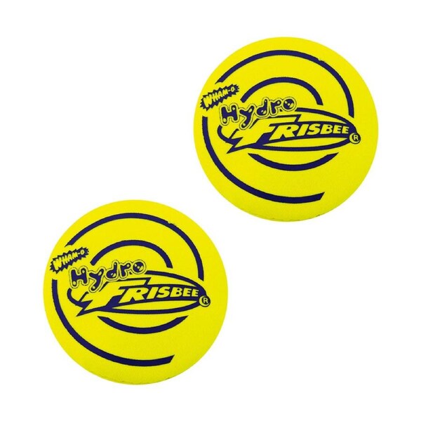 2x Wham-O Hydro Water Skipper Frisbee 8cm Disc Kids Beach/Pool Toy 5+ Asst