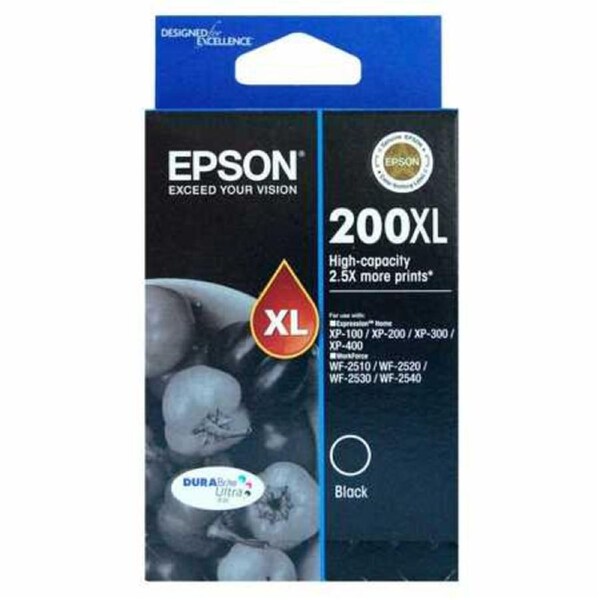 Epson 200XL High Capacity Black Ink Cartridge