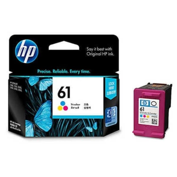 HP 61 Tri-Colour Ink cartridge - Instant Ink Compatible