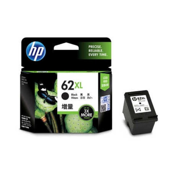 HP 62XL Black High Yield Ink Cartridge - Instant Ink Compatible