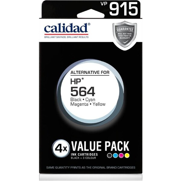 Calidad HP 564 Value 4 Pack