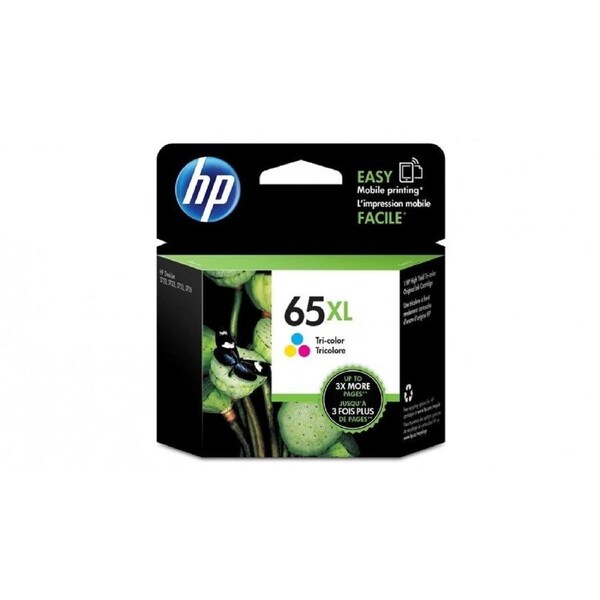 HP 65XL Tri-Colour Original Ink Cartridge - Instant Ink Compatible