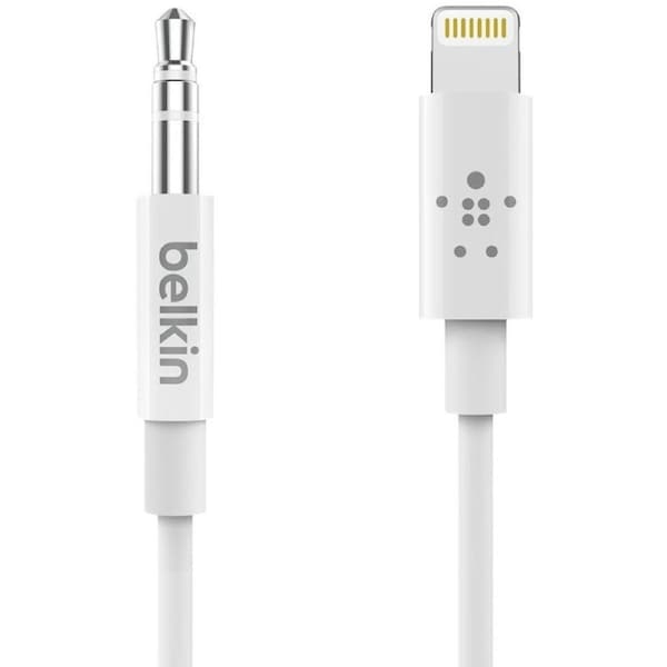 Belkin 3.5mm Audio Cable with Lightning Connector 0.9m