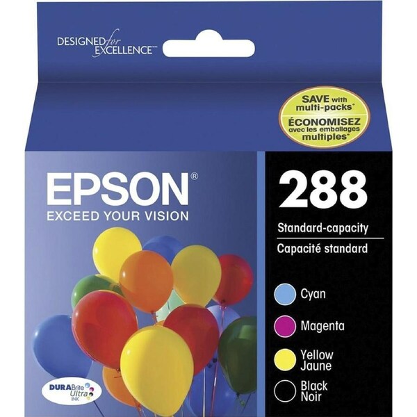 Epson 288 Standard Capacity Ink Cartridge Value Pack