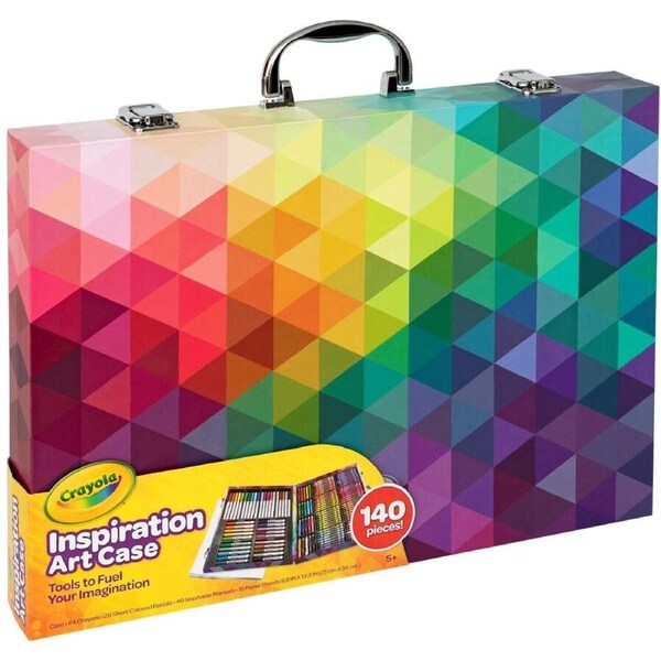 Crayola Inspiration 140 Piece Art Case
