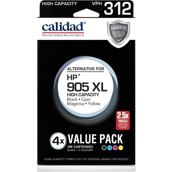 Calidad HP 905 XL Value 4 Pack
