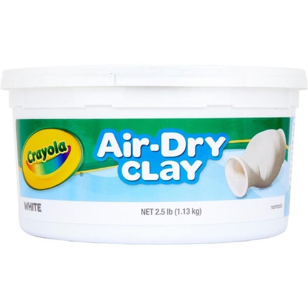 Crayola Air Dry Clay - White