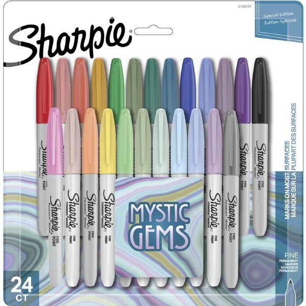 Sharpie Special Edition Fine Point Permanent Markers 24pk - Mystic Gem