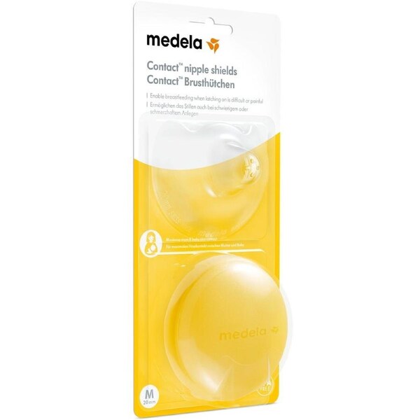 Medela Contact Nipple Shield 2 Pack, Medium Size