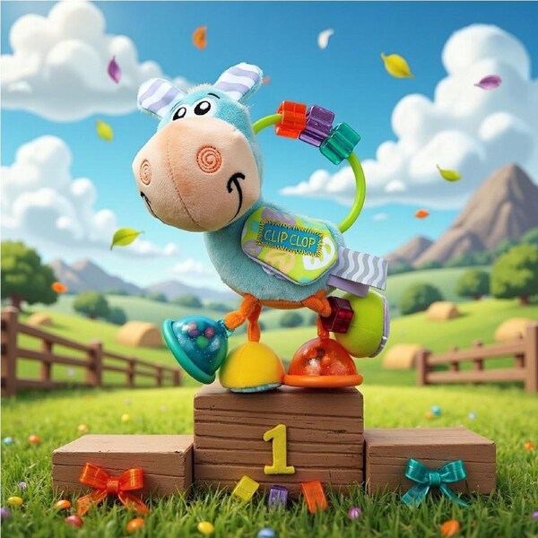 Playgro Clip Clop Activity Rattle