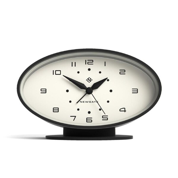 Newgate Ronnie Alarm Clock Black