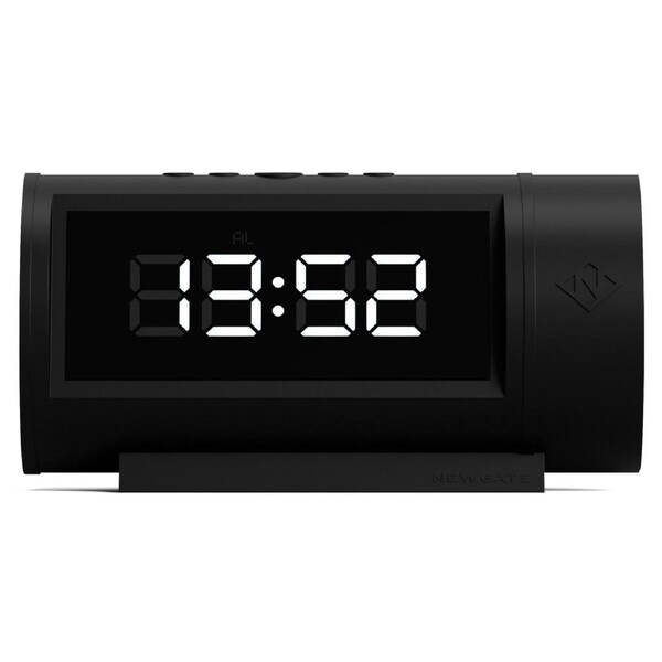 Newgate Pil Led Alarm Clock Black