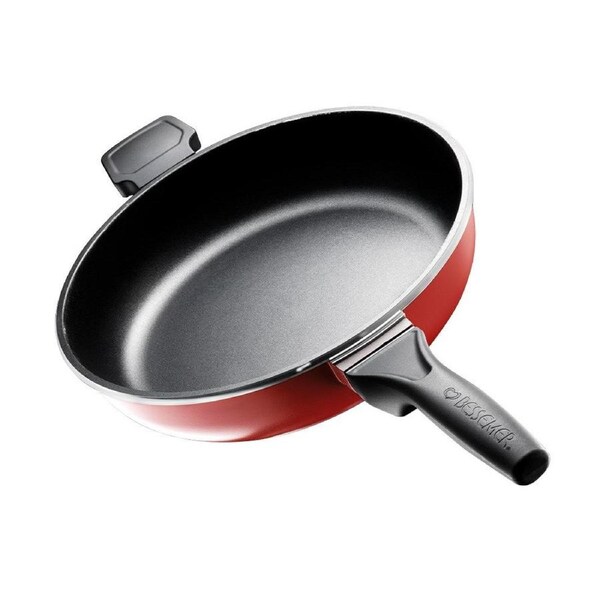 Bessemer Non Stick Multi Fry Pan 32X7cm - Red