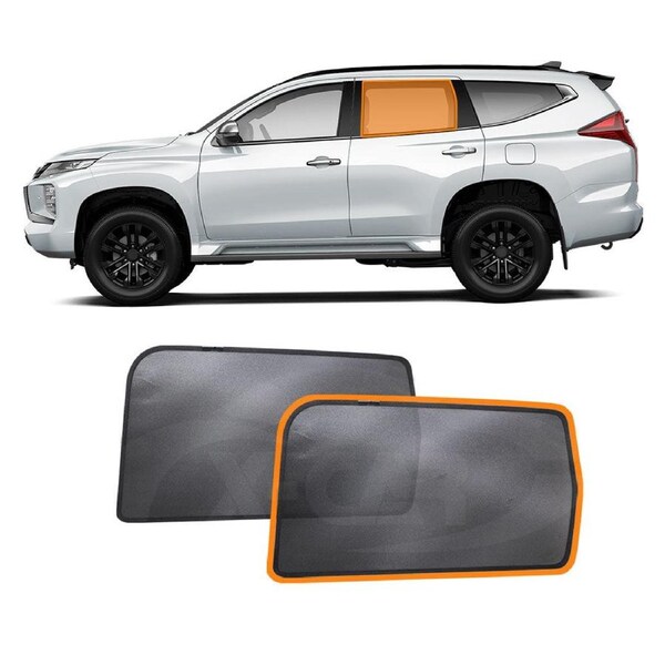 Rear Window Sun Shade for Mitsubishi Pajero Sport 2016-2025 Car Sun Blind Mesh
