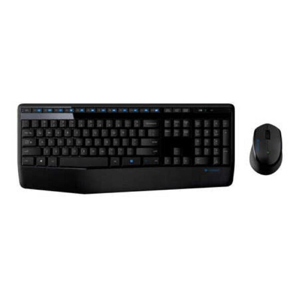 Logitech Black Wireless Keyboard & Mouse Combo - MK345