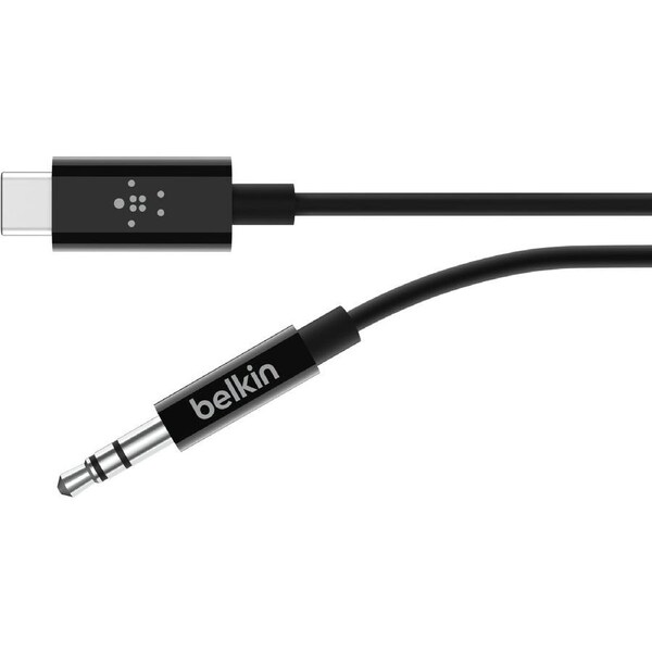 Belkin RockStar 3.5mm Audio Cable With USB-C Connector