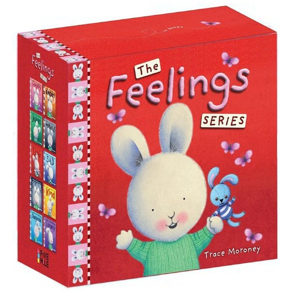 The Feelings Series 10 Book Slipcase by Trace Moroney