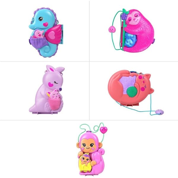 Polly Pocket Large Wearable Purse Compact - Assorted*