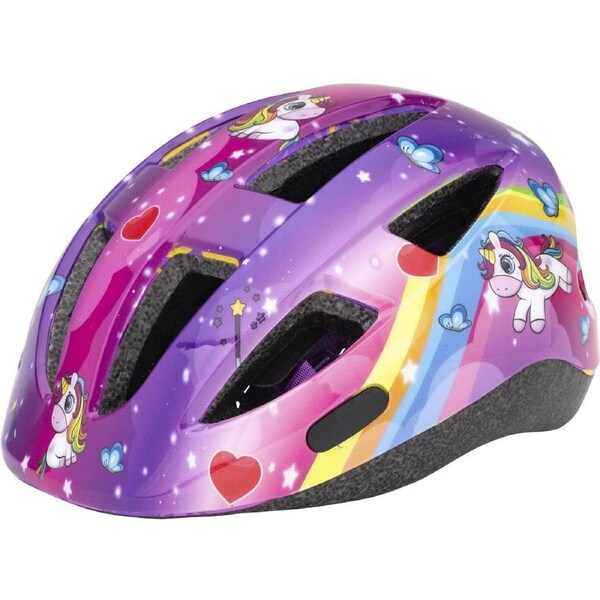 Rosebank Purple Unicorn Twist Kids Helmet