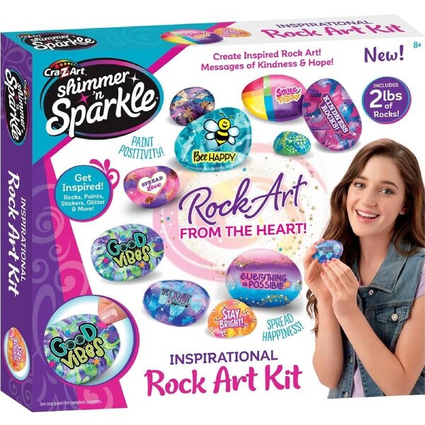 Shimmer N Sparkle Inspirational Rock Art Set