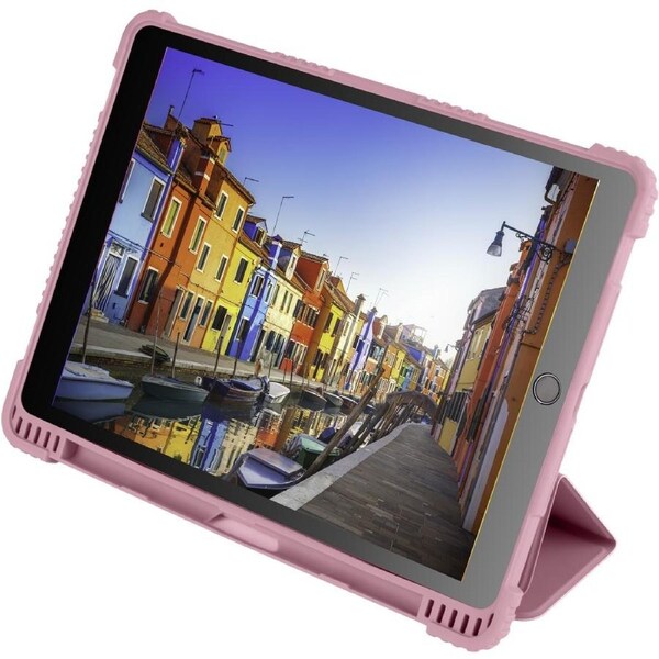 Techxtras Shock Resistant 10.2" iPad case (Gen. 9, 8 & 7) - Pink
