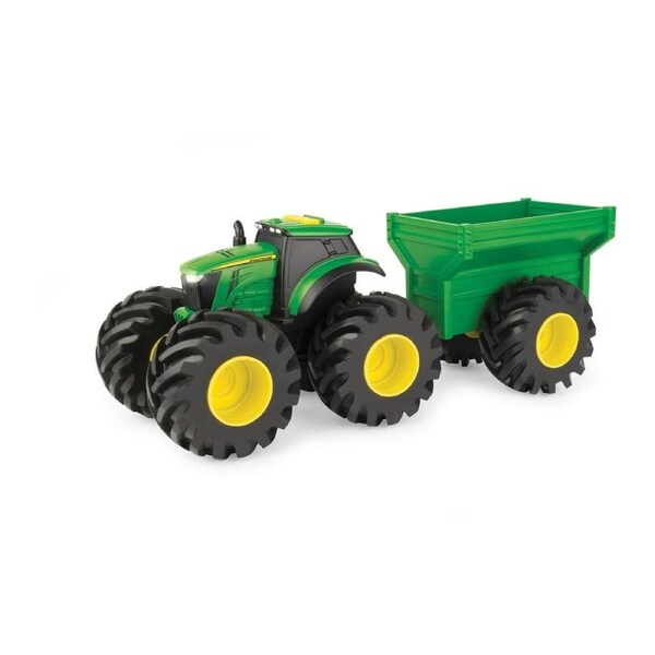 John Deere Monster Treads Tractor with Wagon