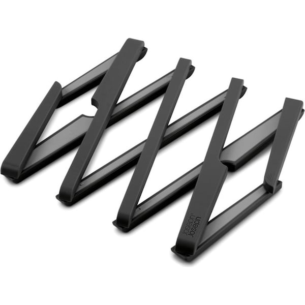 Joseph Joseph Expandable 55cm Silicone Heat Resistant Dishes/Pot Stand/Holder BK