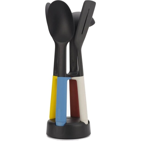 4pc Joseph Joseph Elevate Slim Utensil Set Multicolour Kitchen/Cooking Storage