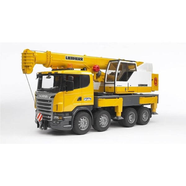 Bruder - Scania R-series Liebherr Crane Truck - Bruder Construction