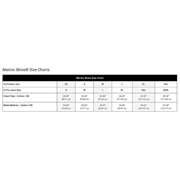 Merino Skins Mens Classic Crew Neck Long Sleeve Thermal Underwear - French Navy S