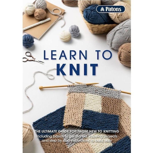 Patons Learn to Knit Guidebook
