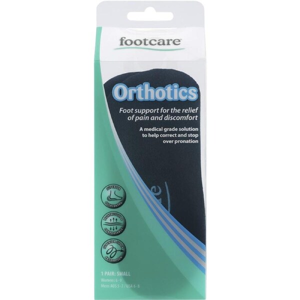 Footcare by Maseur Orthotics Insoles Small 1 Pair